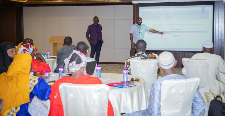 Formation des comités villageois de protection de l'enfant à l’outil RapidPro